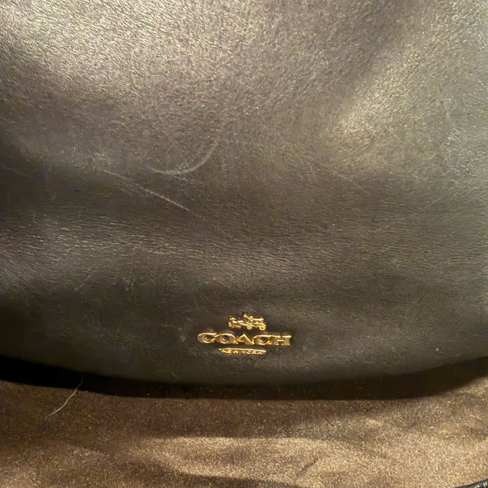 *PRE-OWNED* Coach 36026 Nomad Hobo In Glovetan Leather - Picture 7 of 13